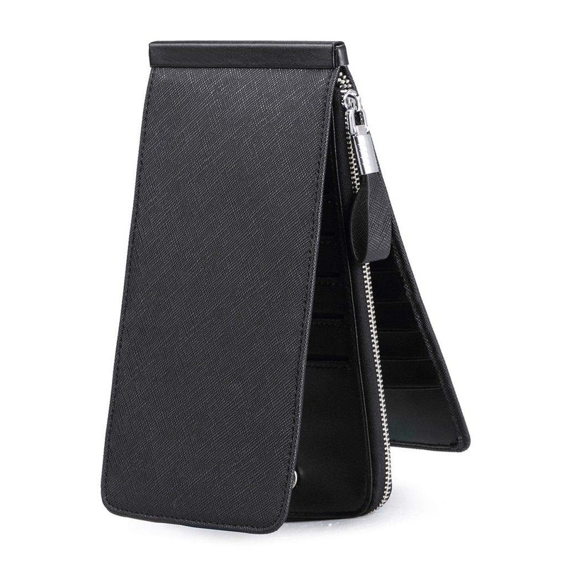 JEEBURYEE Card Case, Men's, Women's, Long Wallet, Thin, Magnetic Prevention,