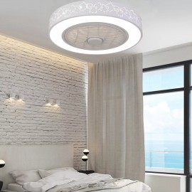 Bladeless Ceiling Fan Lights with Remote Control & Light Kit Indoor Lighting