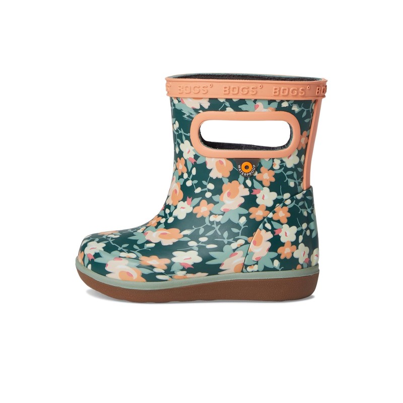 Bogs Skipper II Rain Boot, Emerald Multi, 7 US Unisex