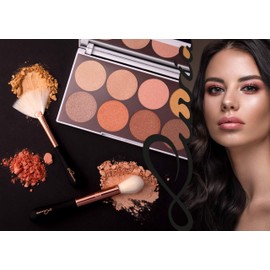Luvia Highlighter Palette, Prime Glow 2, Particularly Fine Shimmering, Free from Fragrances and Microplastics, Vegan Cosmetics, Gift Idea for Women