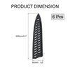 uxcell 6 Pcs Knife Cover Sleeves, 8.1" x 1.8" PP