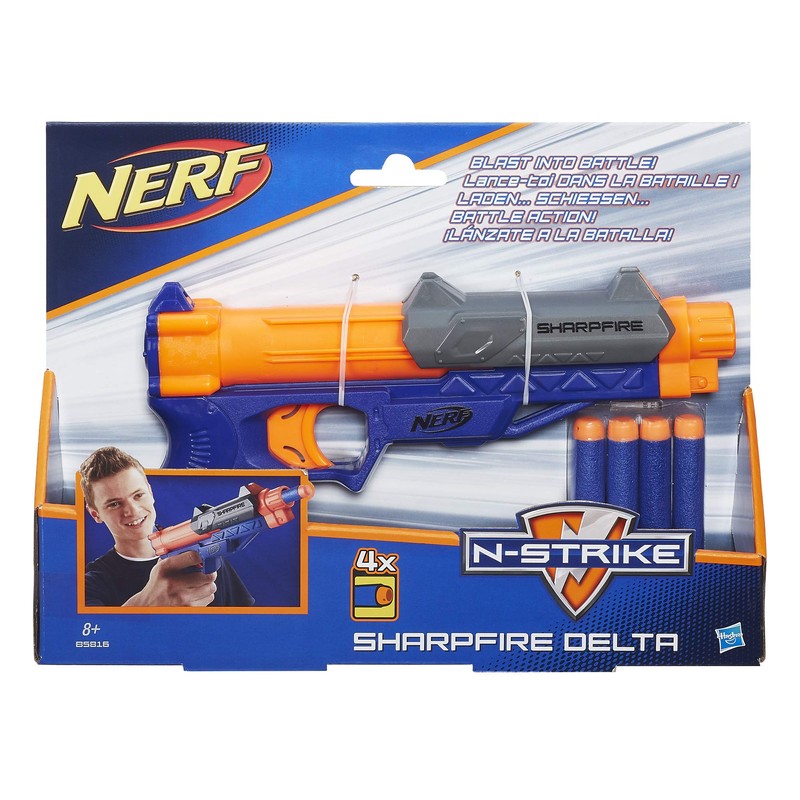 Nerf B5816EU4 NER Sharpfire Delta, Mehrfarbig