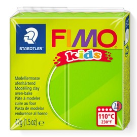 Fimo Kids Modelling Clay, Oven-Resistant, Light Green, 42 g, Pack of 1