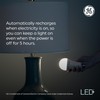 GE Lighting LED+ Backup Battery Indoor Flood Light Bulb, Rechargeable,