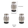 PC4-M10 Plug, PC4-M10 Connector, PC4-M10 Pneumatic Connector, PC4-M10 Pneumatic Connector,