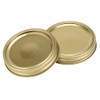 Stainless Steel SplitType Mini Glass Jar Lids Container Sealing Cover