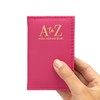 Evelay Index Address Book Leather Look Cover Executive Padded Small