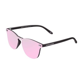 Northweek Unisex Wall Phantom Sunglasses, Black - Rose Gold Polarised