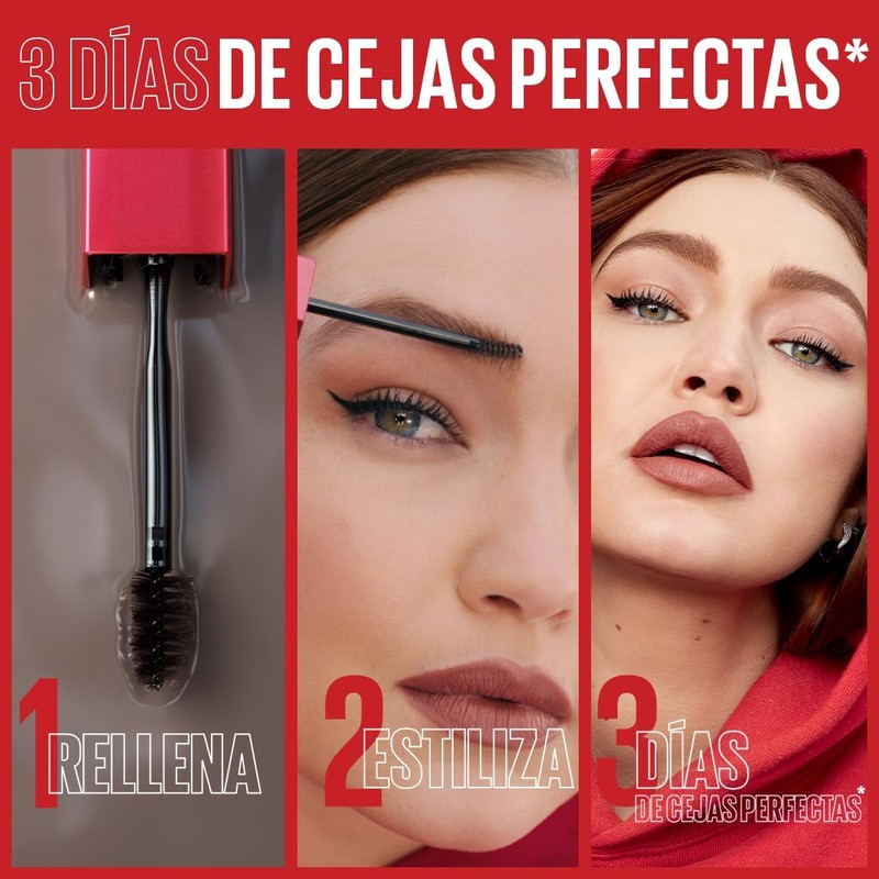 Maybelline Estilizador de cejas en gel de facil aplicación, Tattoo