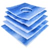 vhbw 5x Air Filter Compatible with Limodor/Limot Lid Conversion Kit