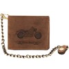 'Wallet G1796 Bike Wallet with license Slot and Chain horizontal