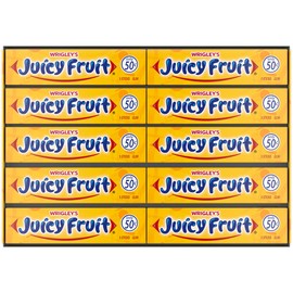 Juicy Fruit Gum WRIGLEY'S Chewing Gum Bulk Pack, 5 Stick (Pack of 40)