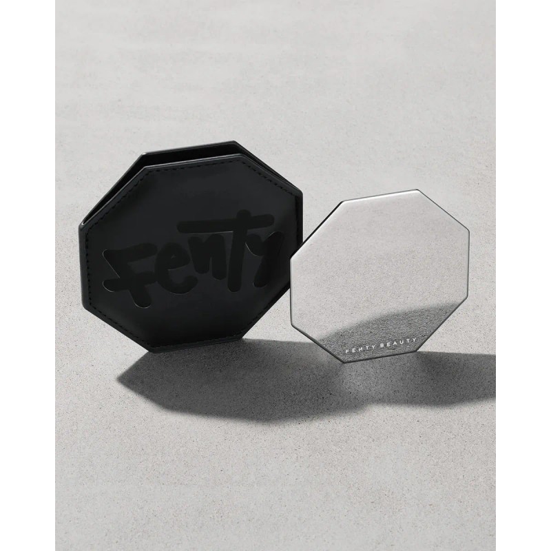 Fenty Beauty Mini Espejo De Bolsillo Funda De Piel Original