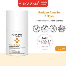Yukazan Derma Refining Cream Acne & Pore 30ml Acne Removal | Jerawat