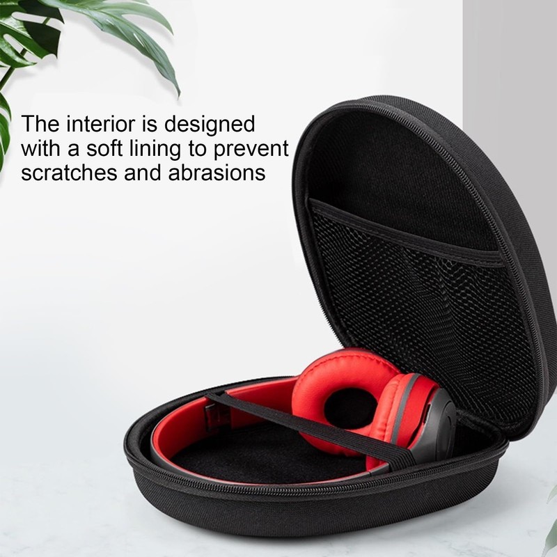 Durable Nylon Headphone Case Universal Size Compatible with Sony MDR-XFB950BT,