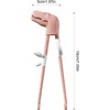 Kids Training Chopsticks, Reusable Dinosaur Trainer Chopsticks Helper Set, Cute