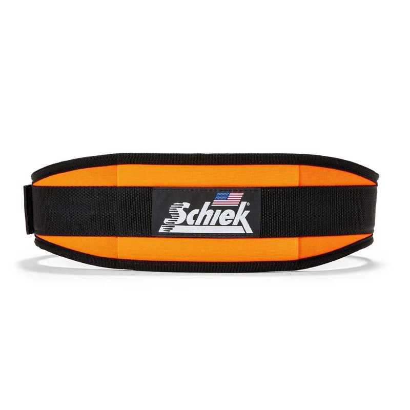 Schiek s-2004orl 4.75 in. Original Nylon belt44; Orange - Large