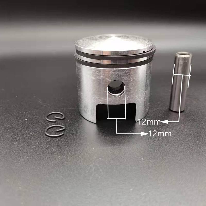 ZZRSDAN yd100 Piston Kit 50mmx40mm, Gas Motorized Bicycle yd100cc Motorized