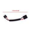 Xotic Tech 2pcs H7 Pigtail Wire Wiring Harness Extension Adapter