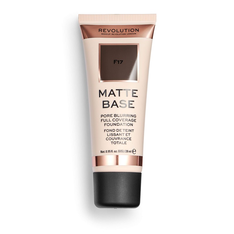 Revolution Matt Base Foundation 28ml F17