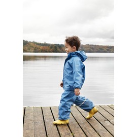 Celavi Unisex two-piece rain suit in many colours rain jacket (Celavi Zweiteiliger Regenanzug in Vielen Farben) - Blue (Blue 728), size: 110