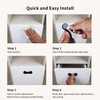 BaiNong 5 Pack Stick on Handle 3 inch Adhesive Drawer