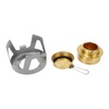 Mini Alcohol Stove Brass Aluminum Alloy Safe Windproof Portable Widely