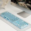 SEUNKWANG EWEADN TK950 Typewriter Keyboard Wireless Mechanical Keyboard, 104 Keys