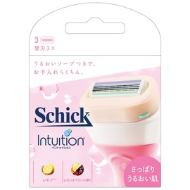 Schick Chic Intuition, Refreshing Moisturizing Skin Replacement Blades (3 Pieces)