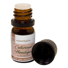 Cedarwood Himalayan Essential Oil - 1/6 fl oz (5 ml) - 100% Pure Essential Oil - GreenHealth