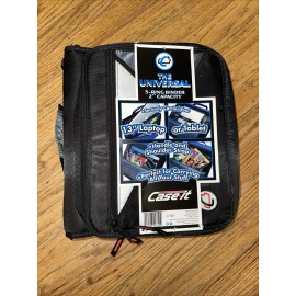 Case•it Case-it The Universal Zipper Binder - 2 In O-Rings-Padded Pocket Upto 13"tablet