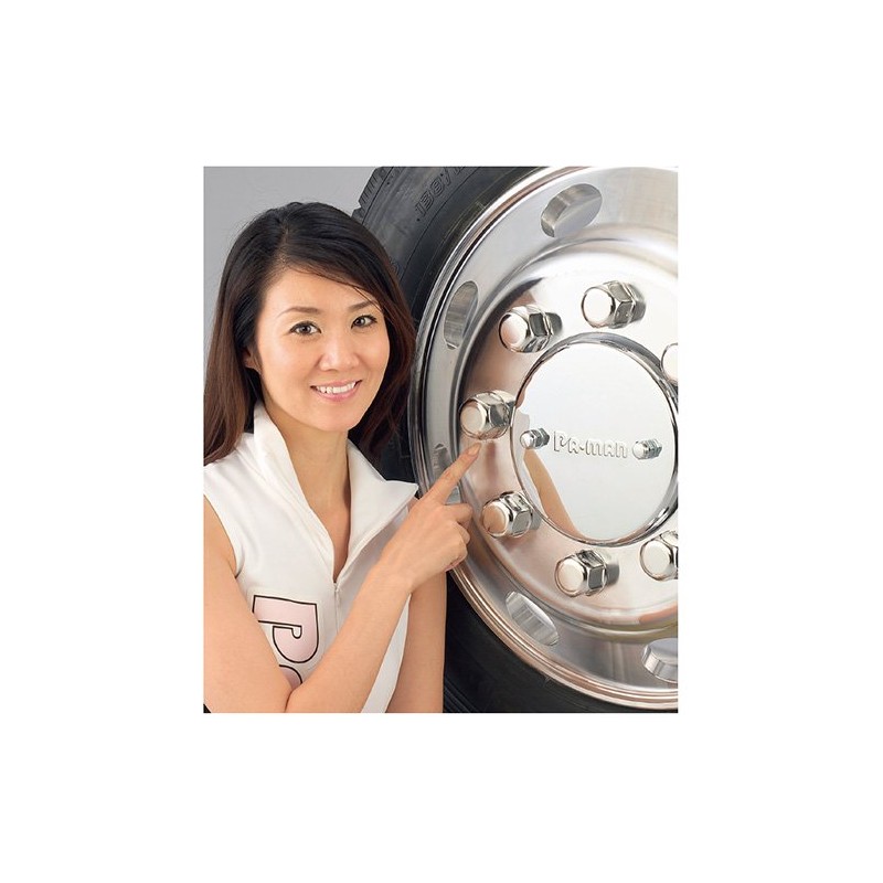 pa-man Nut Cap, Wheel Nut Cover, 1.6 inches (41 mm),