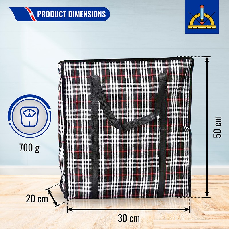 82L Extra Large JUMBO Storage Bags 190GSM for Organizing |