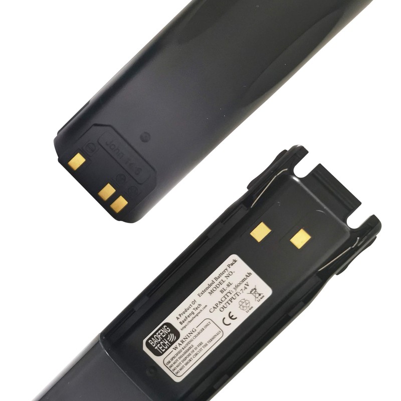 BTECH BL-8L 3600mAh Li-ion High Capacity Extended Battery Pack for