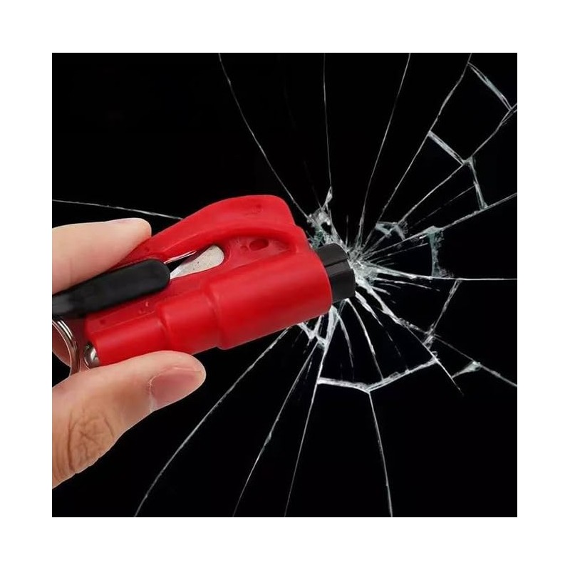 2 x Orange Window Breaker Belt Cutter Emergency Safety Tool