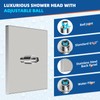Hibbent cUCPC Certified Metal Showerhead, 10'' High Pressure Rainfall Shower