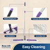 Yocada 36 inch Commercial Dust Mop Industrial Floor Mop for