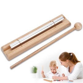 XOXVURI 1 x Energy Chime Percussion Wind Chime Percussion Trio Baton Sound Bar Meditation Instruments with Individual Sound for Prayer Yoga Healing Classroom