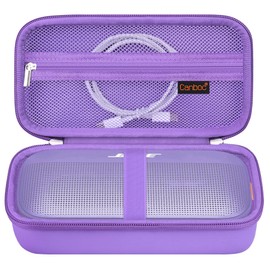 Canboc Carrying Case Compatible with Bose SoundLink Flex Bluetooth Speaker, Wireless Bluetooth Outdoor Speaker Box, Mesh Pocket fit USB Cable, Purple (Case Only)