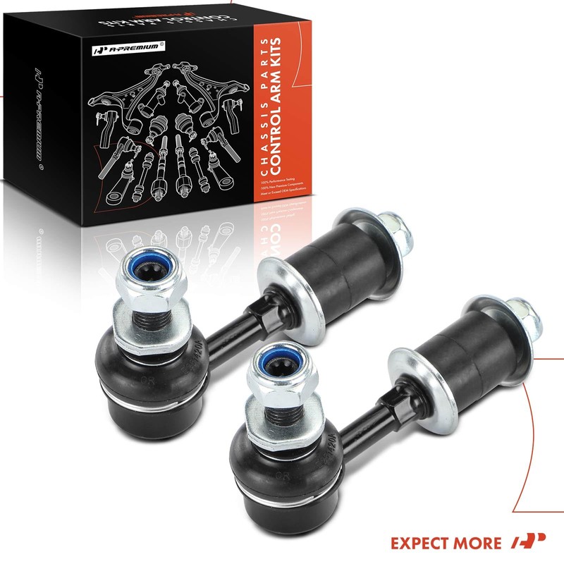 A-Premium 2 x Front Sway Bar Links Stabilizer Bar Links,