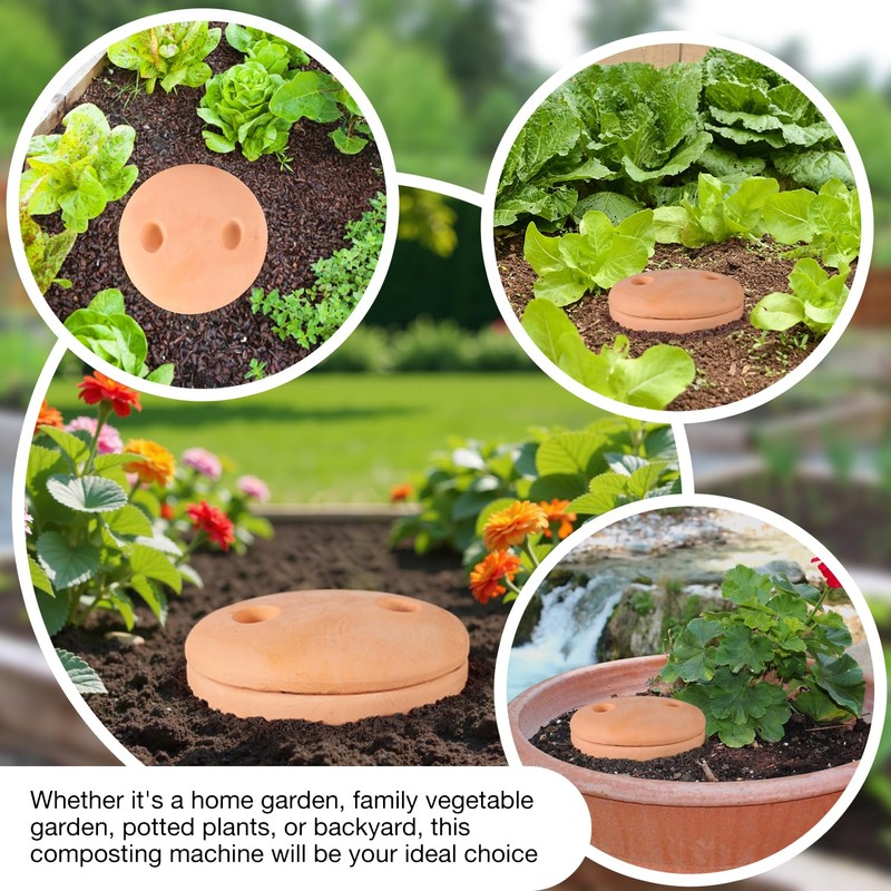 Underground Worm Farm 10 * 4.13 * 4.13Inch Garden Composting