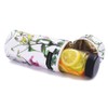 W1201100 Bottle Case, Cover, Anemoneclematis, Botanical Pattern, Flower Pattern, Bottle