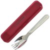 padou Cuisine Spoon & Case Set (Red), Fork Cutlery, Easy