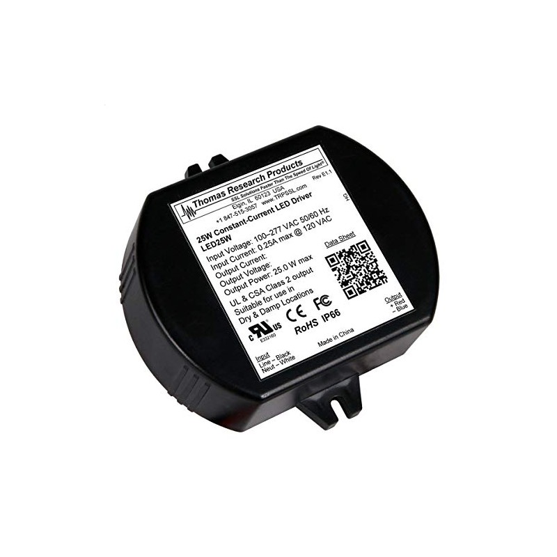 Hubbell LED 25W-40-C0620-D Constant Current Driver, dimmable