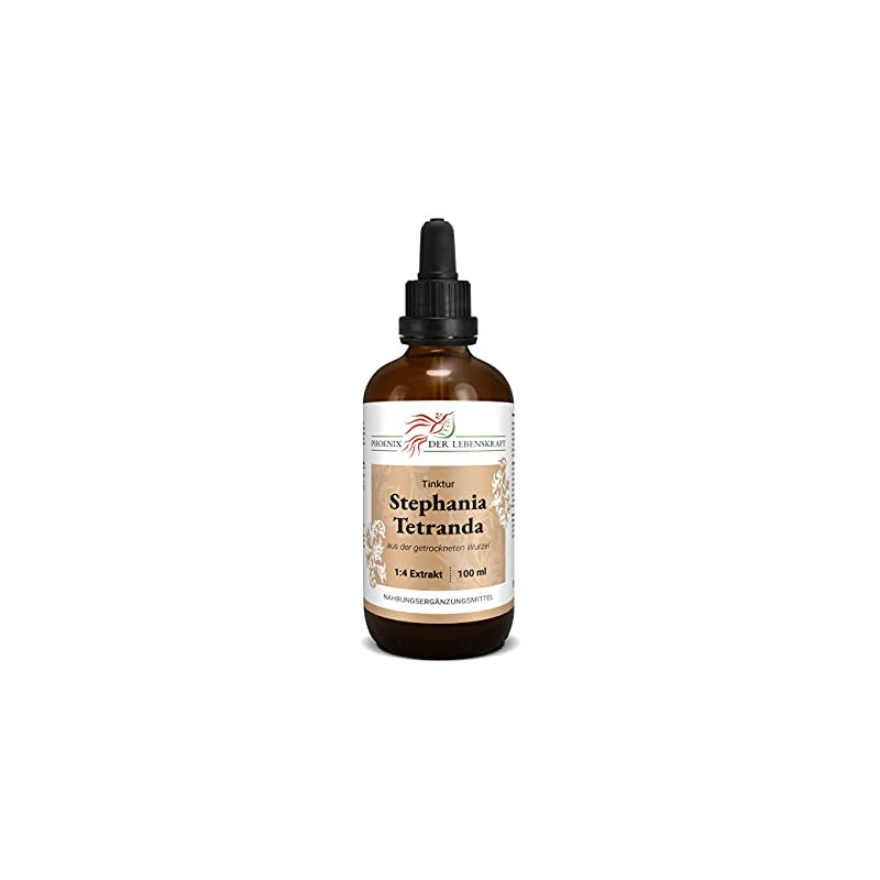 Stephania tetranda tincture, stephania root tincture in extract ratio 1:4,