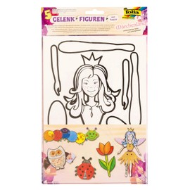 Articulated Figures 5 Pieces White Joint Bracket