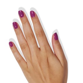 LONDONTOWN Fuchsia Purple Crème Nail Polish, Violet Hibiscus lakur, Vegan Chip-Resistant Long-Lasting Nail Lacquer, 40 fl oz