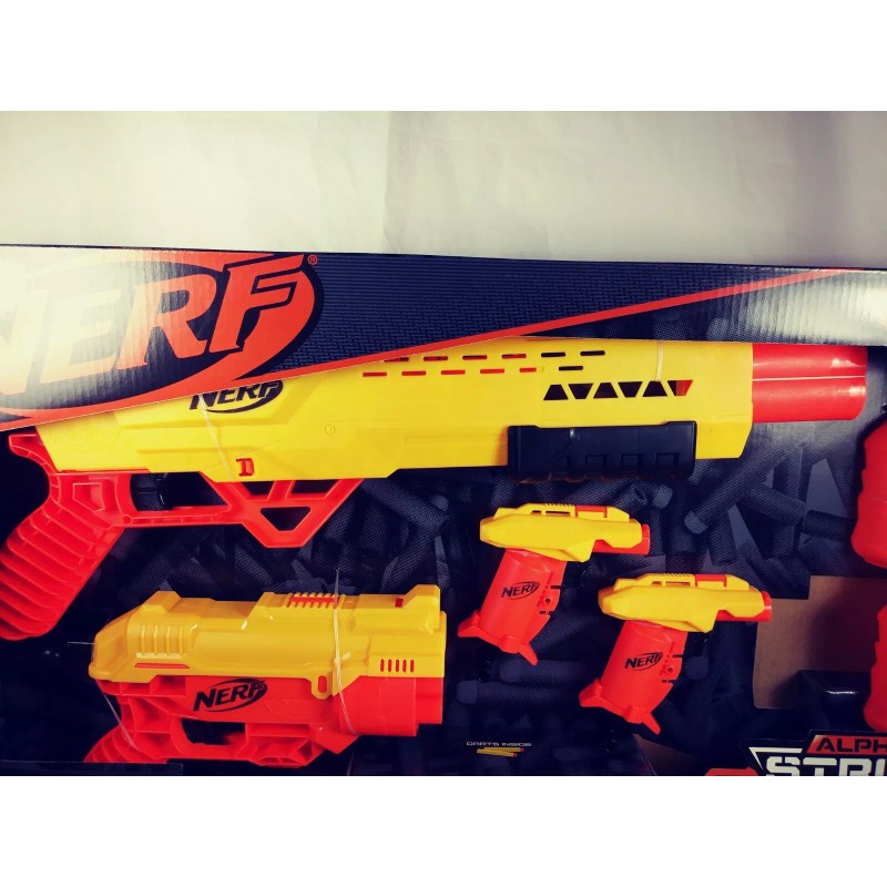 Nerf Alpha Strike Mission Ops 31pc Piece Blaster Set Darts