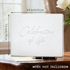 Elegant​ ​​Funeral Guest Book & Memory Book for Memorial Service