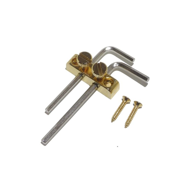 Guitar wrench/Allen key holder in gold